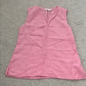 Vineyard Vines Pink Sleeveless Blouse